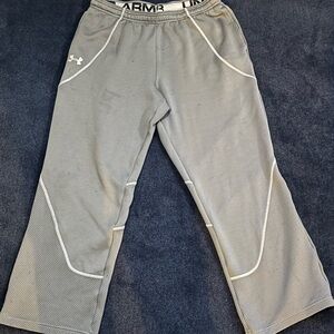 Under Armour - Mens “Grey/Slate” Athletic Pants (Size: L)